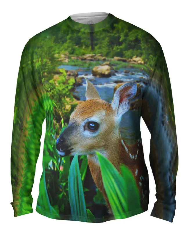 Crew Neck Long Sleeve-River Deer Fawn