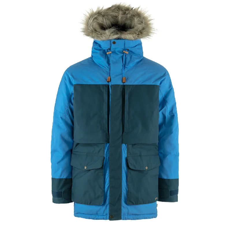 Overcoat Jacket-Fjallraven Polar Expedition Parka UN Blue / Mountain Blue