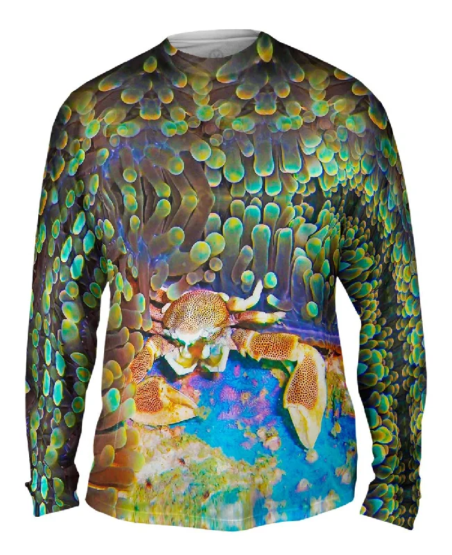 Lightweight Long Sleeve-Porcelain Crab Underwater