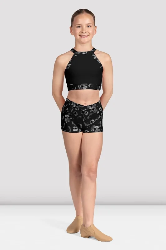 Adjustable Waist Shorts-Girls Selena V Front Short