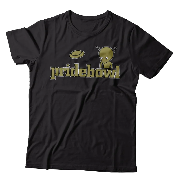 Seasonal Print T-Shirt-PRIDEBOWL - "Alien" (Black) (T-Shirt)