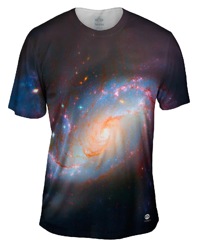 Sports T-Shirt-Space Galaxy Ngc 1672 Hst