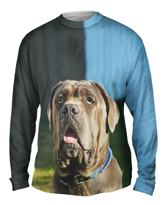 Everyday Long Sleeve Shirt-Omg Green Eyed Mastiff