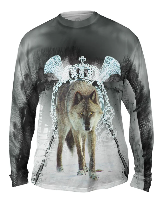 Smart Long Sleeve Shirt-Rail Wolf