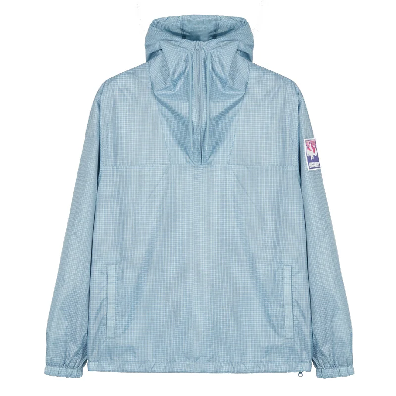 Modern Fit Jacket-Hikerdelic Ripstop Conway Smock Light Blue