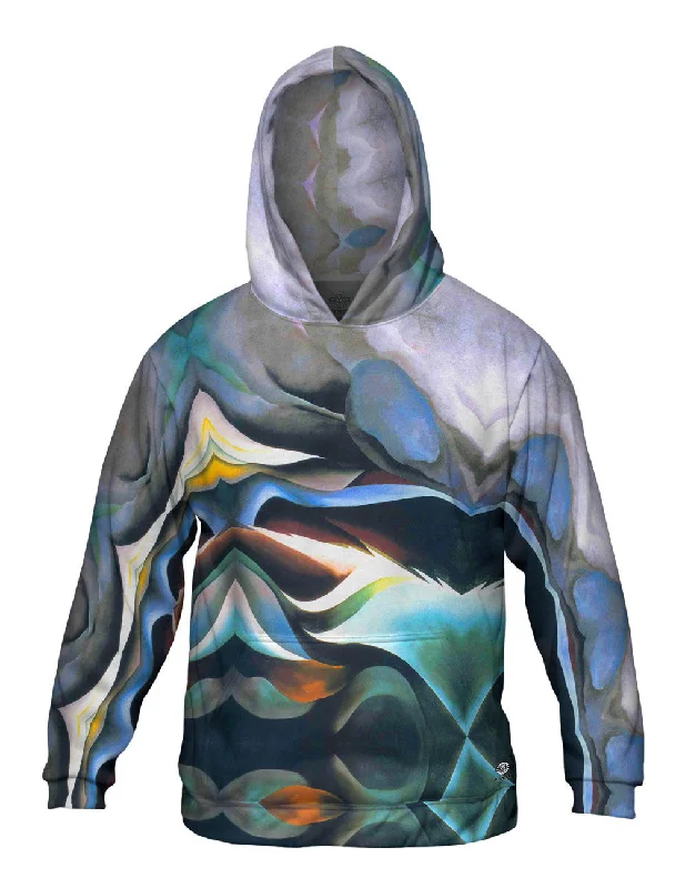 Unisex Hoodie-Georgia O_#_keeffe - "From the Lake" (1924)