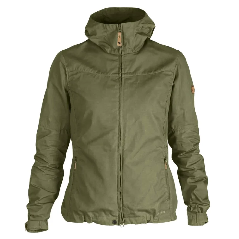 Casual Jacket-Fjallraven Womens Stina Jacket Green