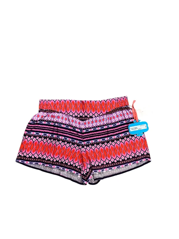 Trendy Beach Shorts-Shorts By Clothes Mentor In Pink & Purple, Size: 8