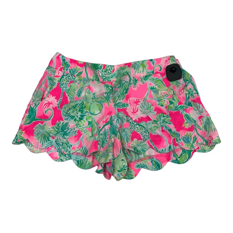 Eco-Friendly Shorts-Shorts Designer By Lilly Pulitzer In Green, Size: M