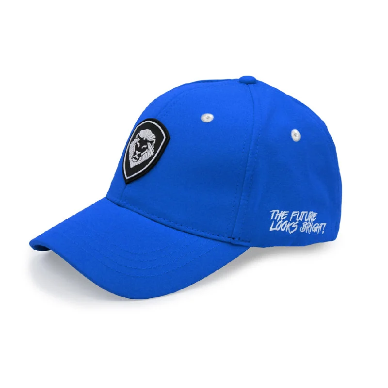 Holiday Hat-VT Shield Logo Future Looks Bright Royal Snapback Hat