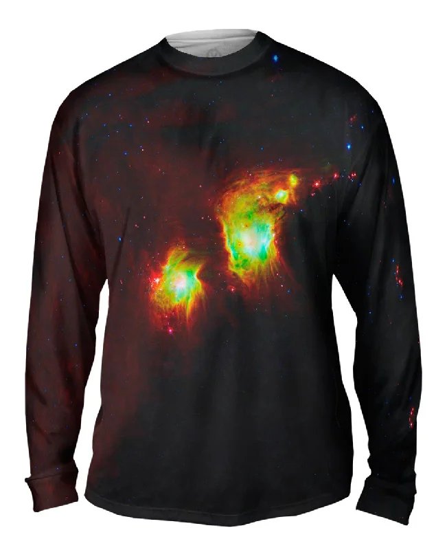 Premium Long Sleeve Shirt-Space Galaxy Messier 78