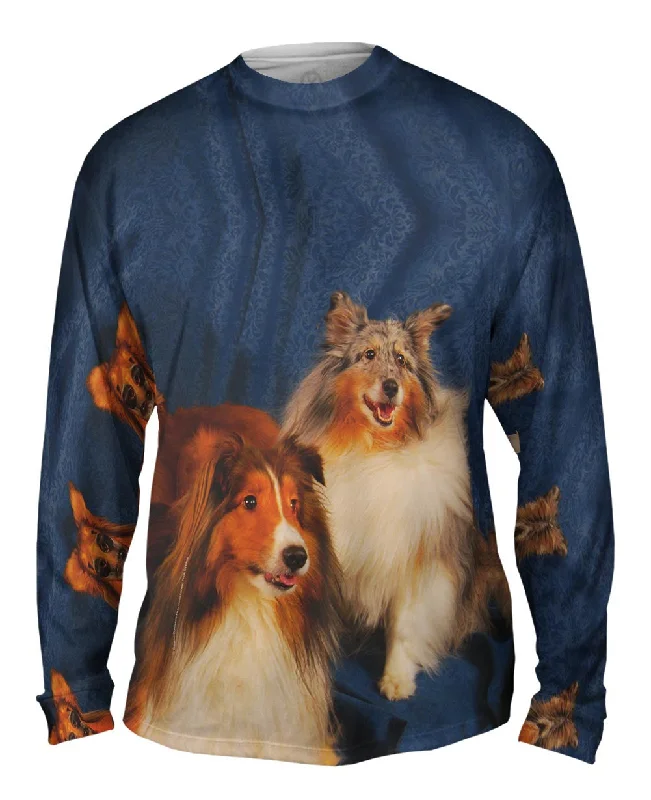 Stretch Long Sleeve-Portrait Collies