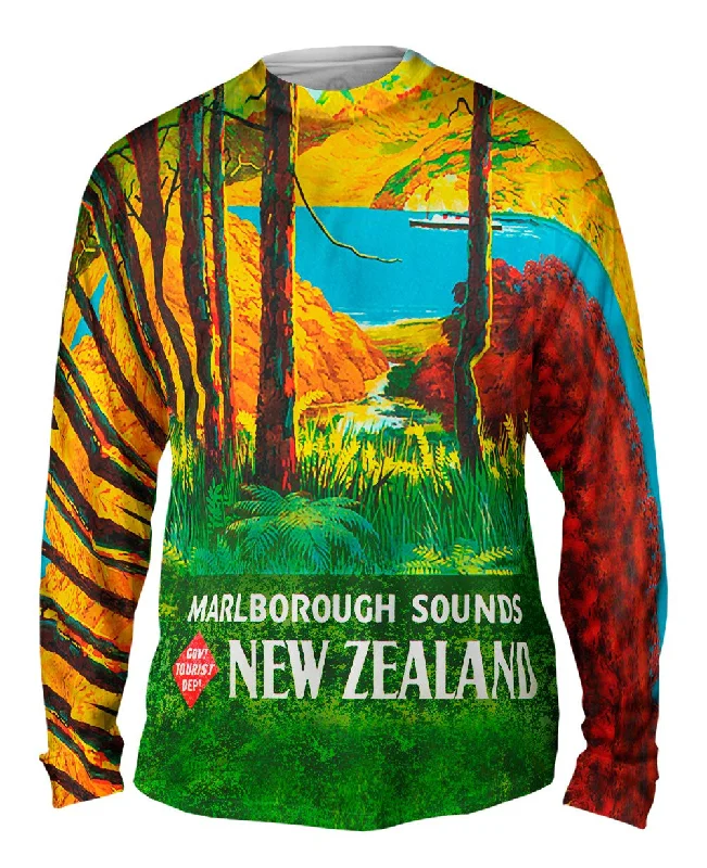 Fashionable Long Sleeve-New Zealand Marlborough Sounds 036