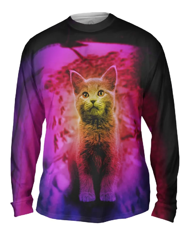 Smart Casual Long Sleeve-Snow Track Kitten