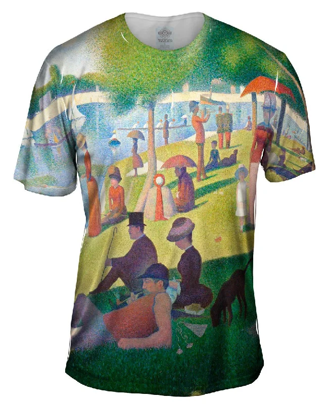 Eco-Conscious T-Shirt-Georges Seurat - "Sunday Afternoon on the Island of La Granda Jatte" (1884-1886)