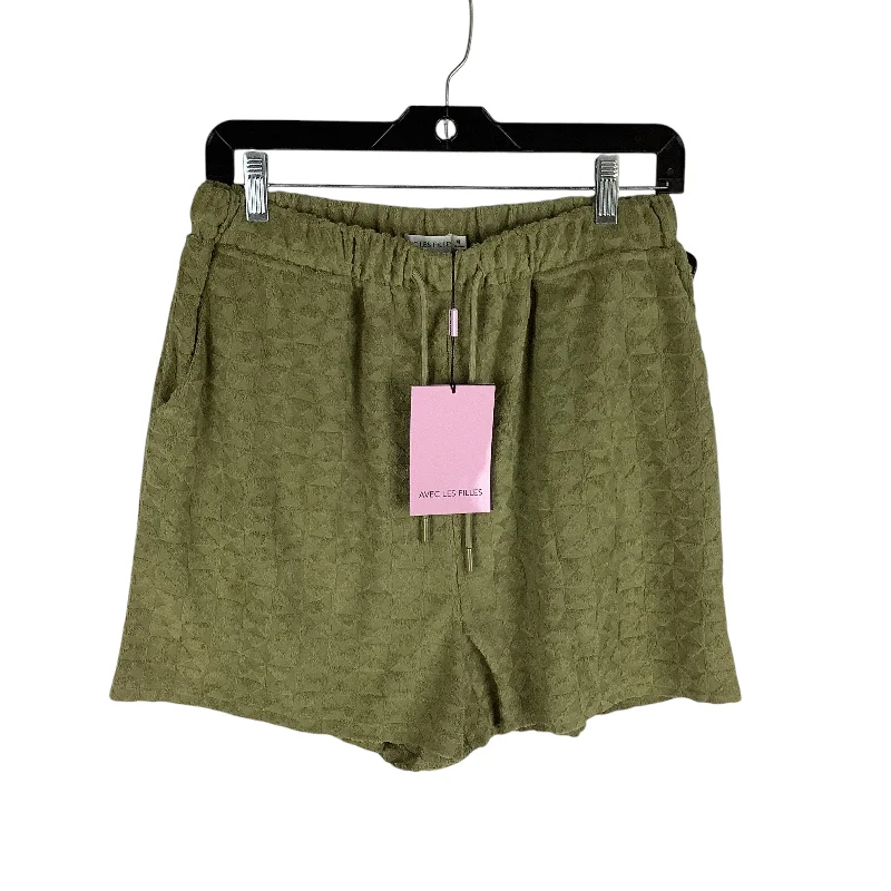 Relaxed Bermuda Shorts-Shorts By Nordstrom In Green, Size: M