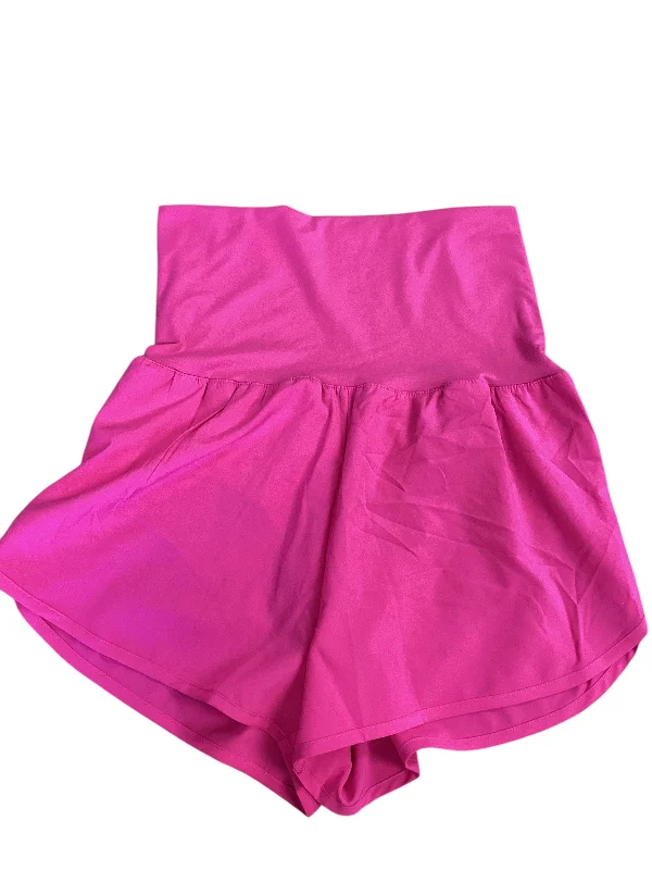 Outdoor Adventure Shorts-Shorts By Zenana Outfitters In Pink, Size: M