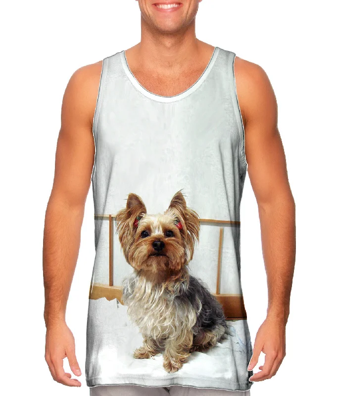 Everyday Sleeveless Shirt-Fancy Yorkshire Terrier