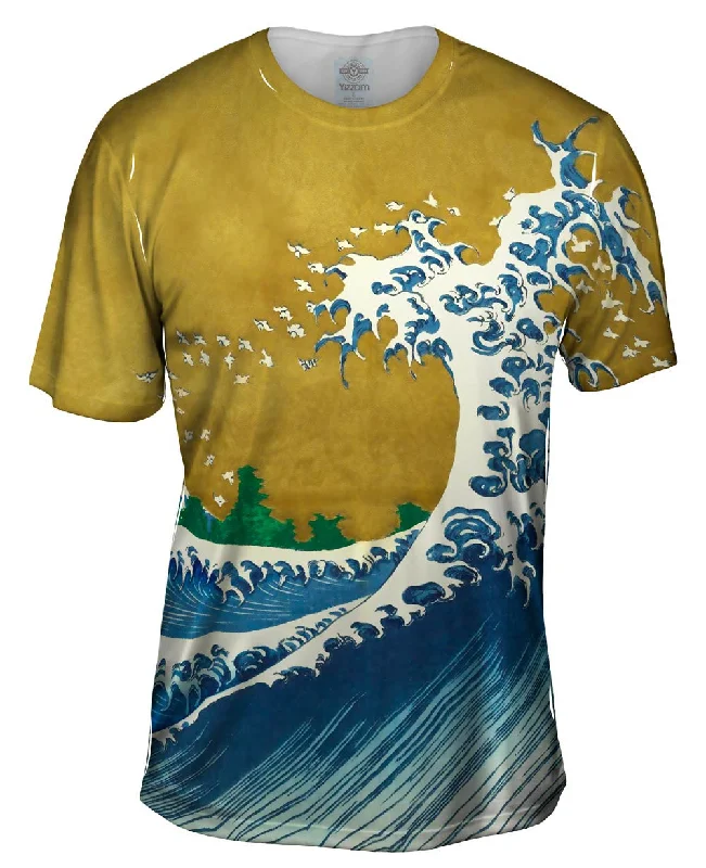 Fashion T-Shirt-Katsushika Hokusai "The Wave"