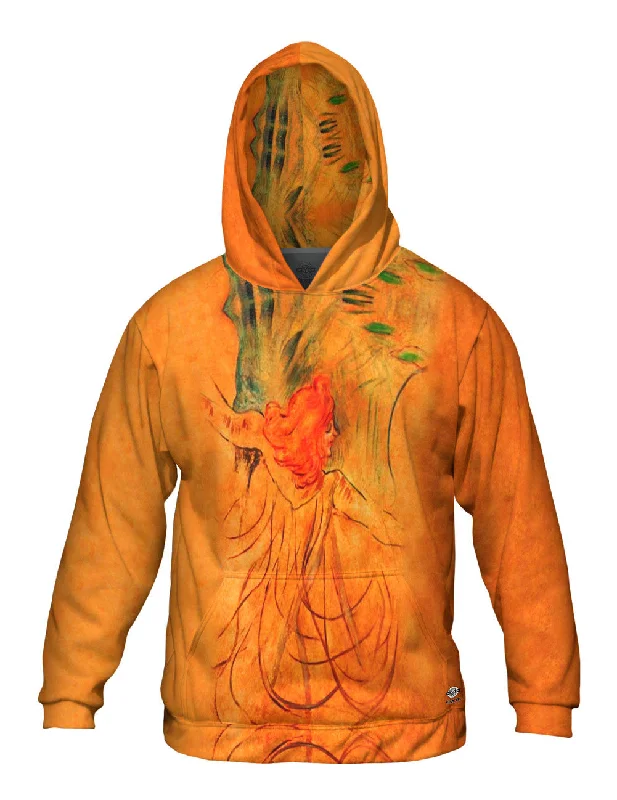 Unisex Hoodie-Henri de Toulouse-Lautrec - "At the Music Hall Loie Fuller" (1892)