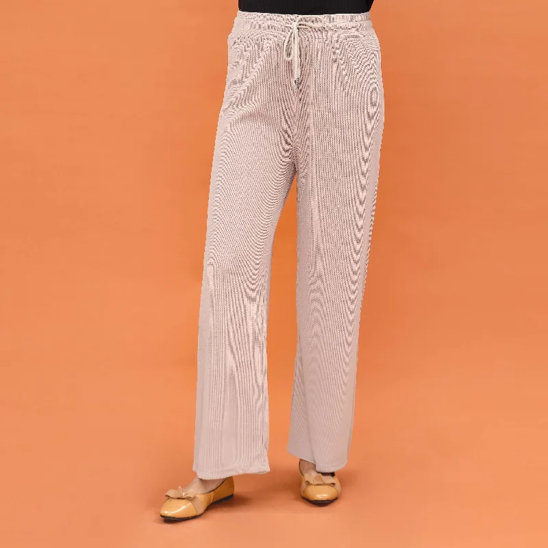 Relaxed Fit Joggers-Khaki Western Pant PL4042