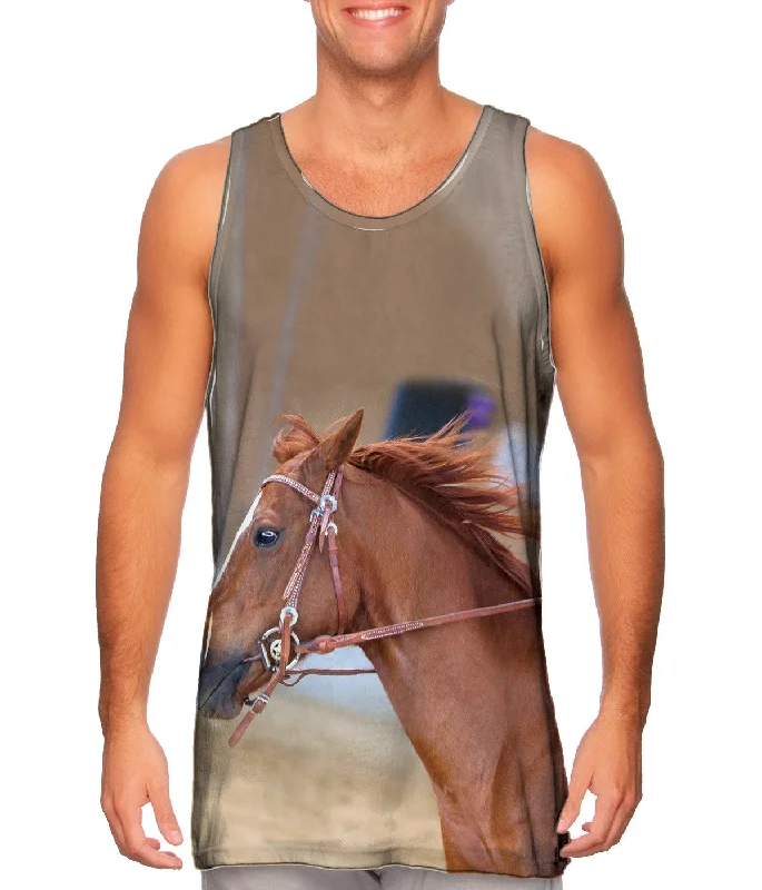 Stretch Tank Top-Galloping Paso Fino