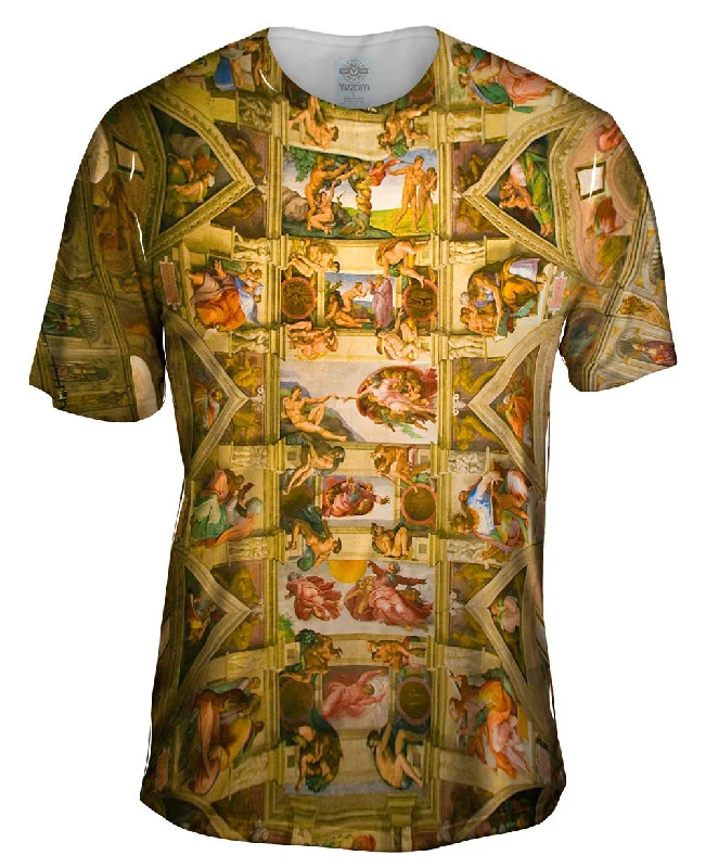 Soft Touch T-Shirt-Michelangelo - "Sistine Chapel 2"