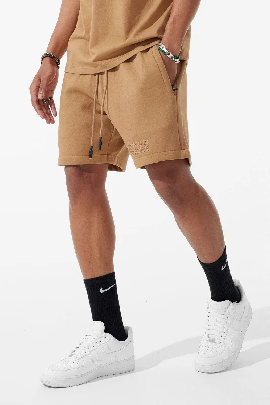 Bermuda Shorts-Retro - Paradise Tonal Shorts (Mocha)