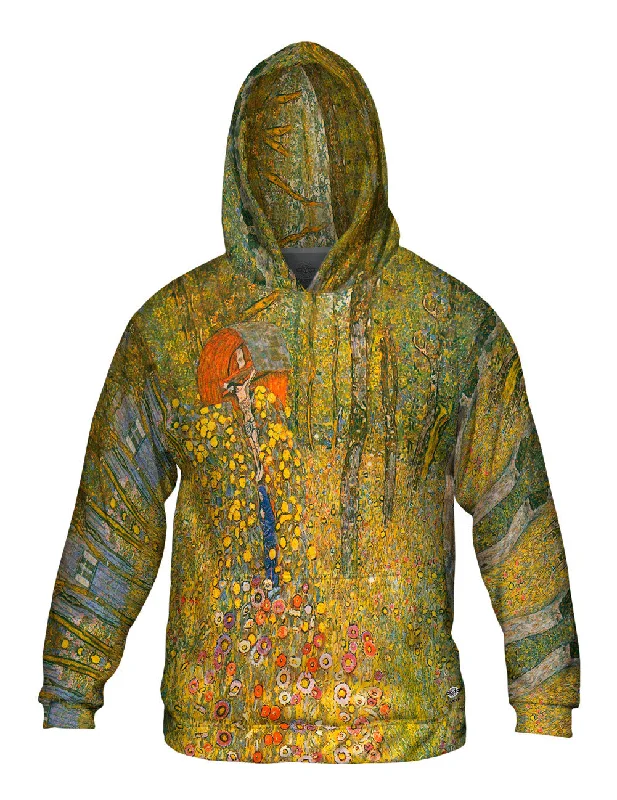 Full Zip Hoodie-Gustav Klimt -"Jesus Garden" (1912)