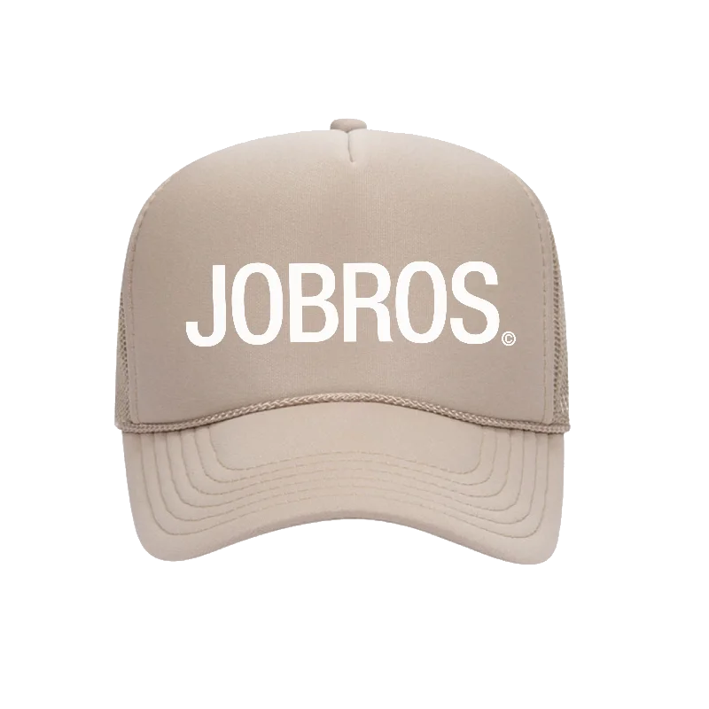 Soft Beanie Hat-JB Trucker - Khaki