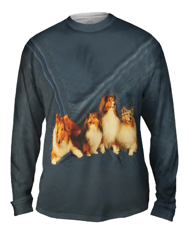 Hooded Long Sleeve-Sheltie Clan