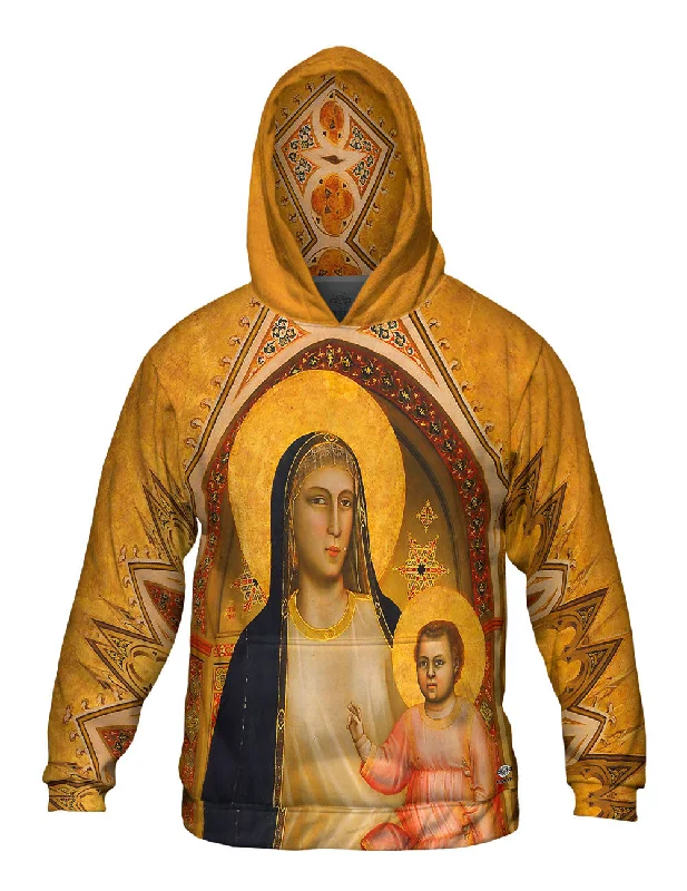 Soft Touch Hoodie-Giotto di Bondone - "Ognissanti Madonna"