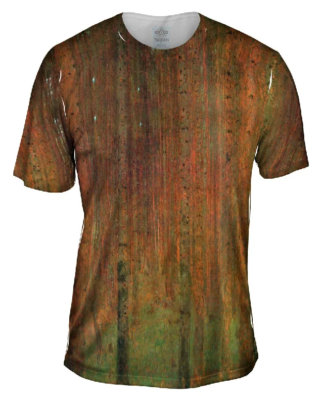 Streetwear T-Shirt-Gustav Klimt -"Pine Forest II" (1901)