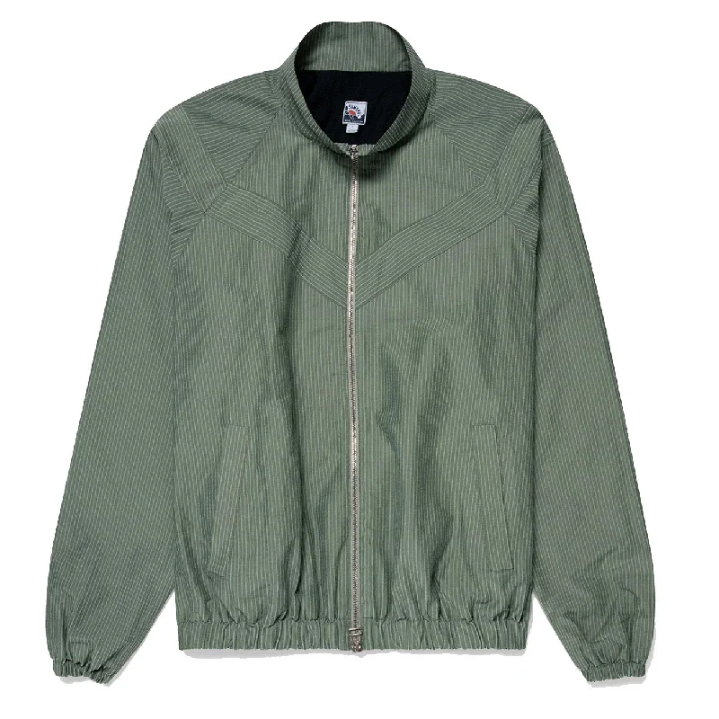 Modern Fit Jacket-Sunspel x Nigel Cabourn Ripstop Army Jacket Army Green