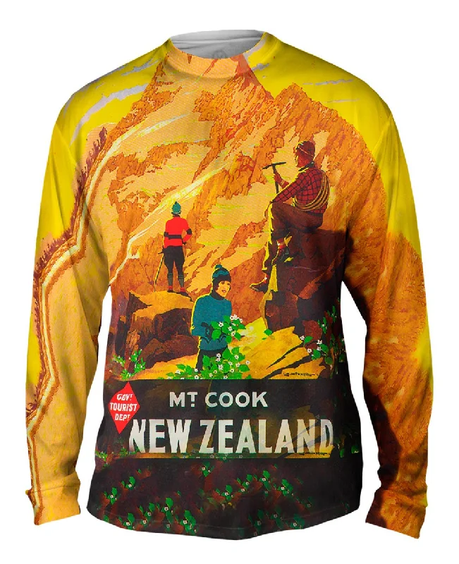 Custom Long Sleeve-New Zealand Mount Cook 037