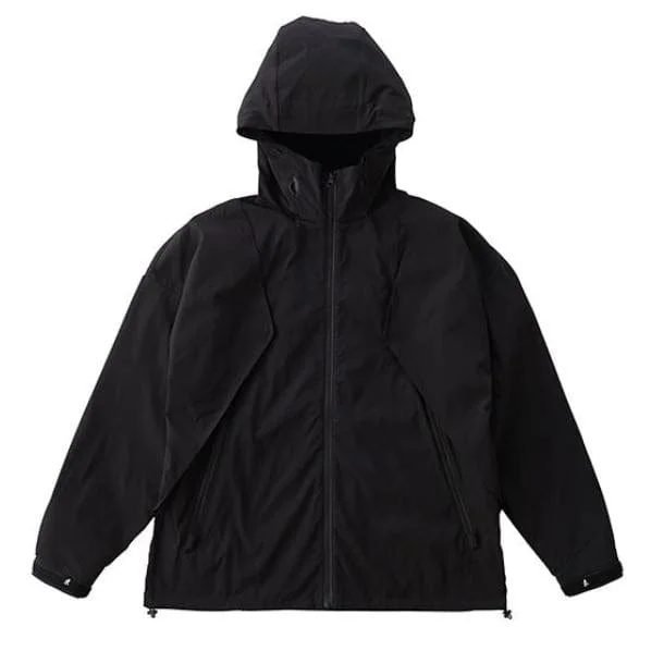 Quilted Jacket-Gramicci Rectas Big Flap Jacket Black