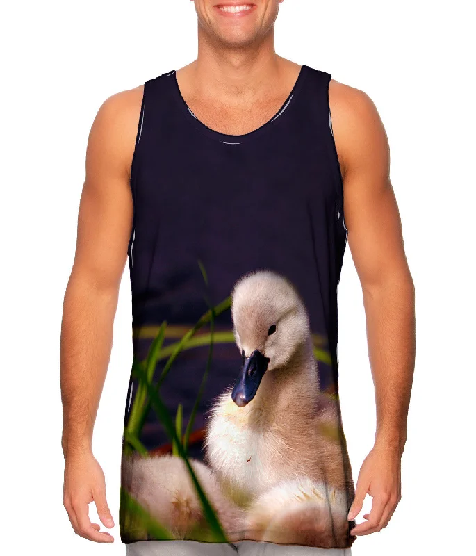 Outdoor Tank Top-Fuzzy Little Ducky