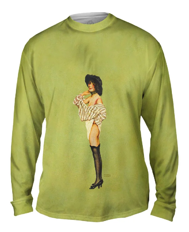 Relaxed Button-Up Long Sleeve-Raphael Kirchner - "Premiere Veil"