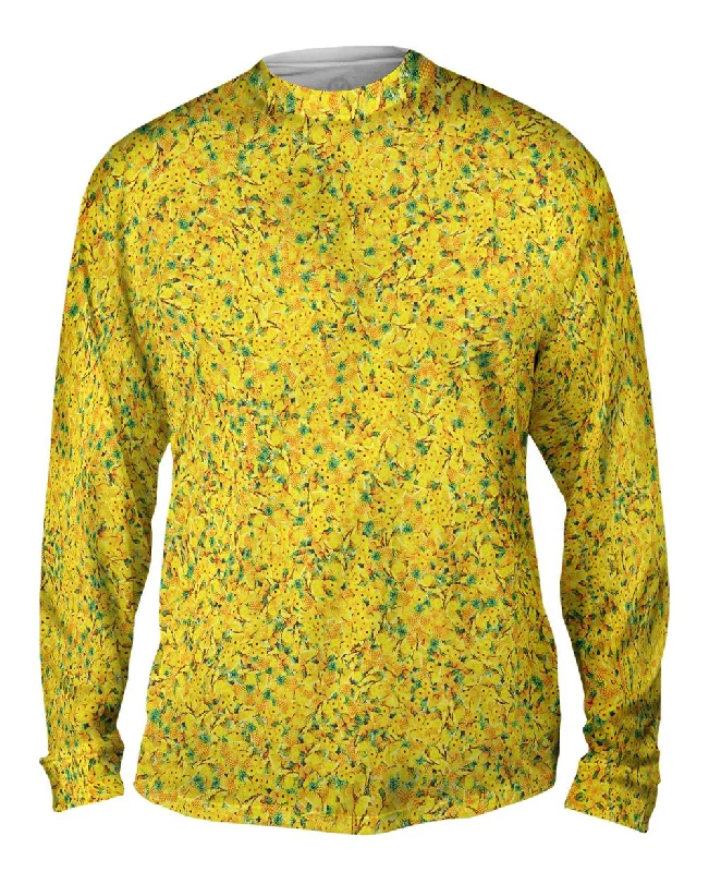 Outdoor Long Sleeve Shirt-Pineapple Fiesta