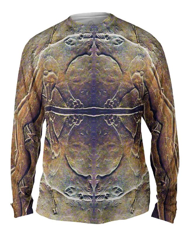 Breathable Long Sleeve Top-Museum Tiger Roman - Egyptian -