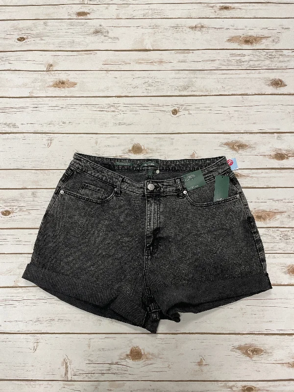 Vintage Shorts-Shorts By Wild Fable In Black Denim, Size: 16