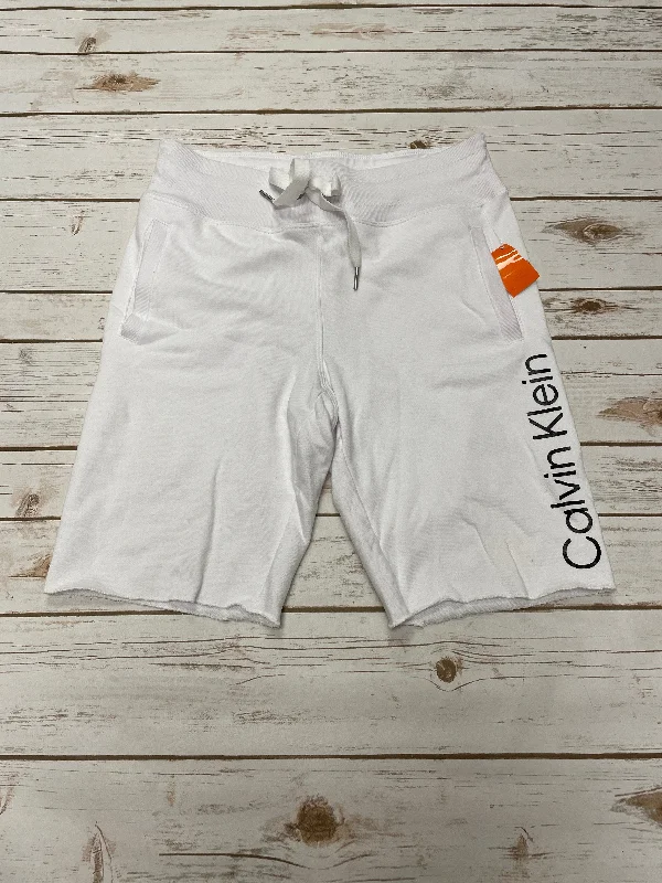 Athletic Fit Shorts-Shorts By Calvin Klein In White, Size: S