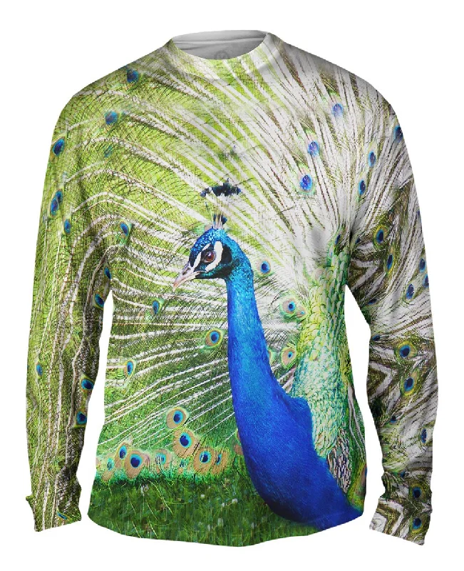 Layered Long Sleeve-Peacock Strut