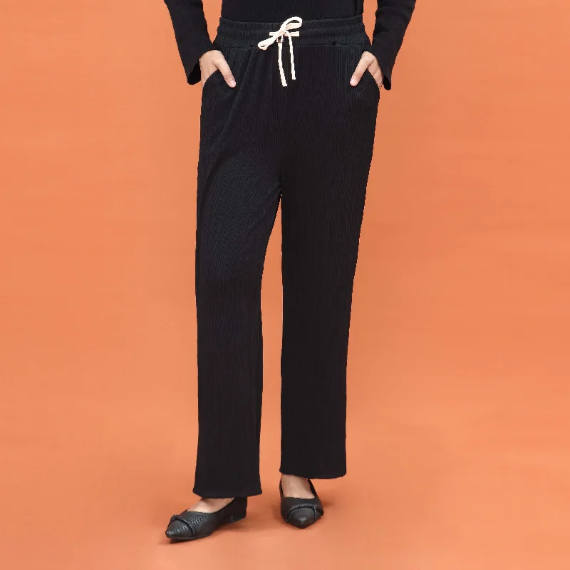 Performance Pants-Black Western Pant PL4005