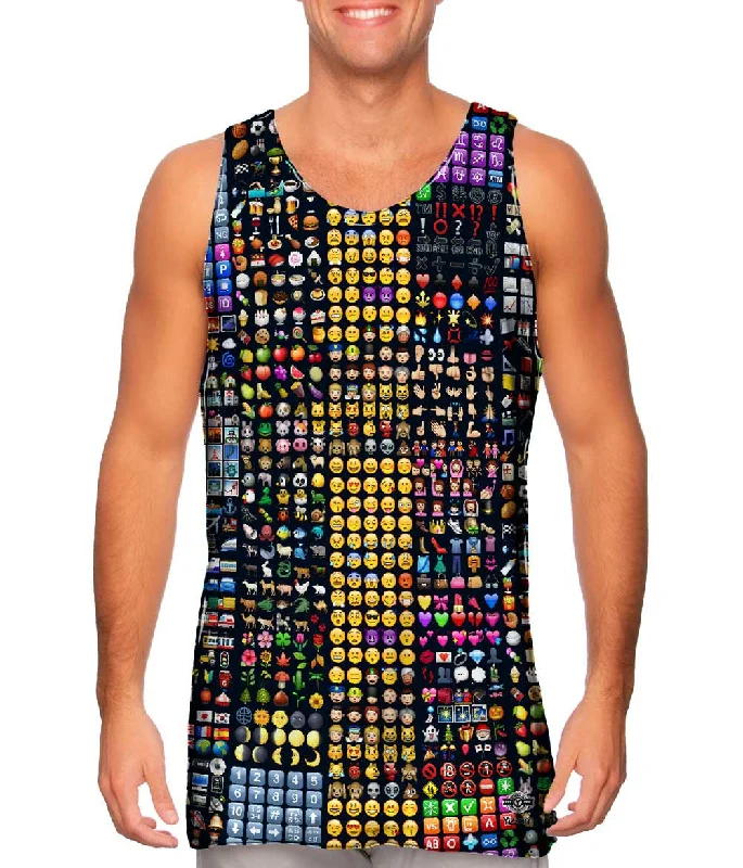 Premium Tank Top-Emoji Party