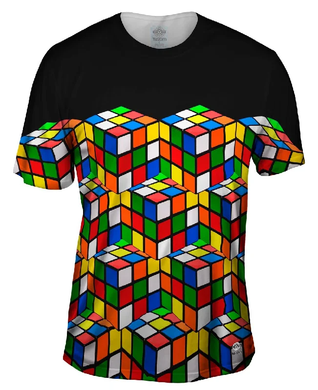 Sportswear T-Shirt-Rubix Cube Madness