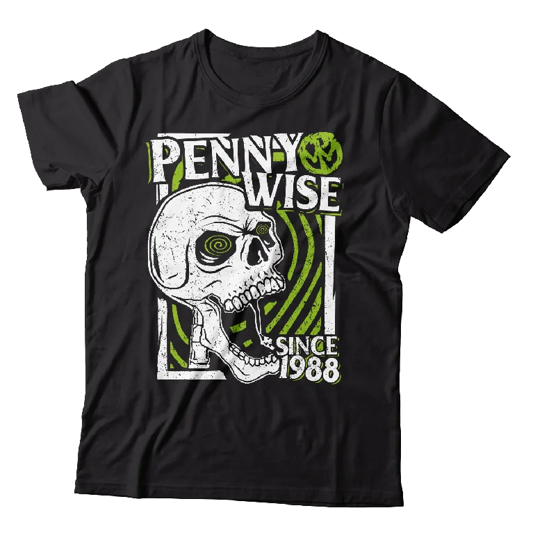 Classic T-Shirt-PENNYWISE - "Vertigo" (Black) (T-Shirt)