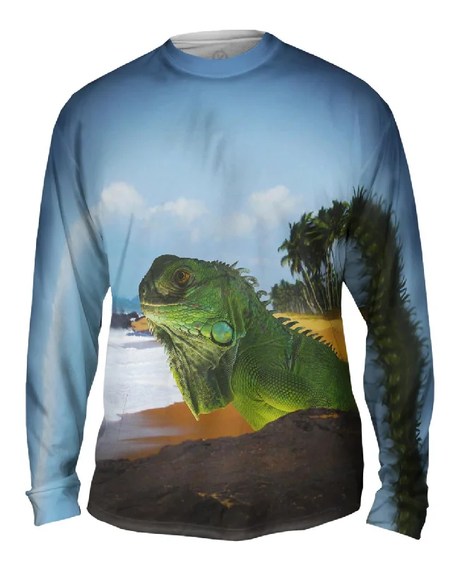 Everyday Long Sleeve-Sun Bath Iguana