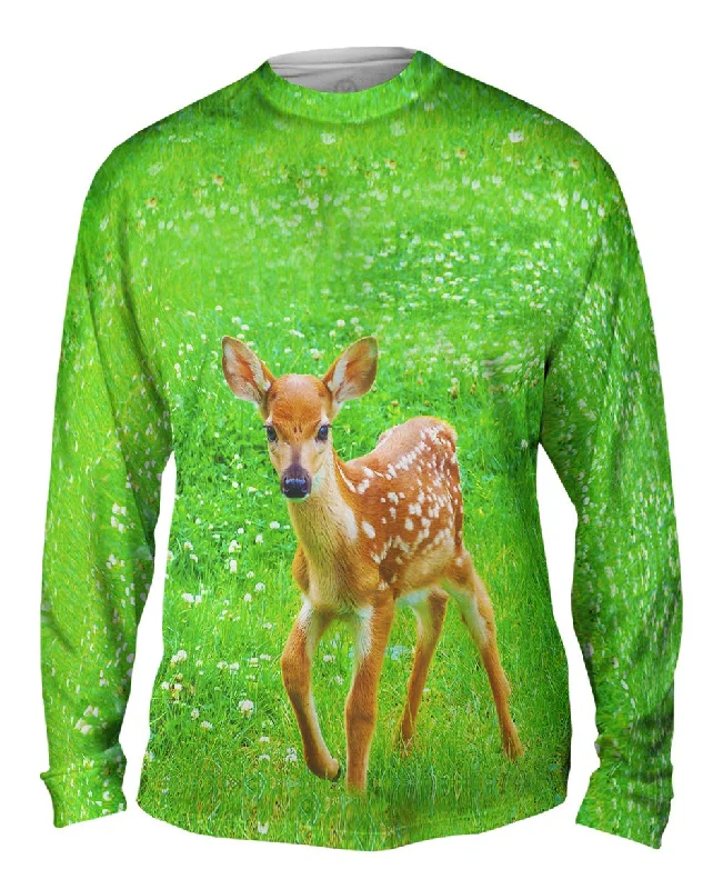 Classic Long Sleeve-Sure Footed Young Deer