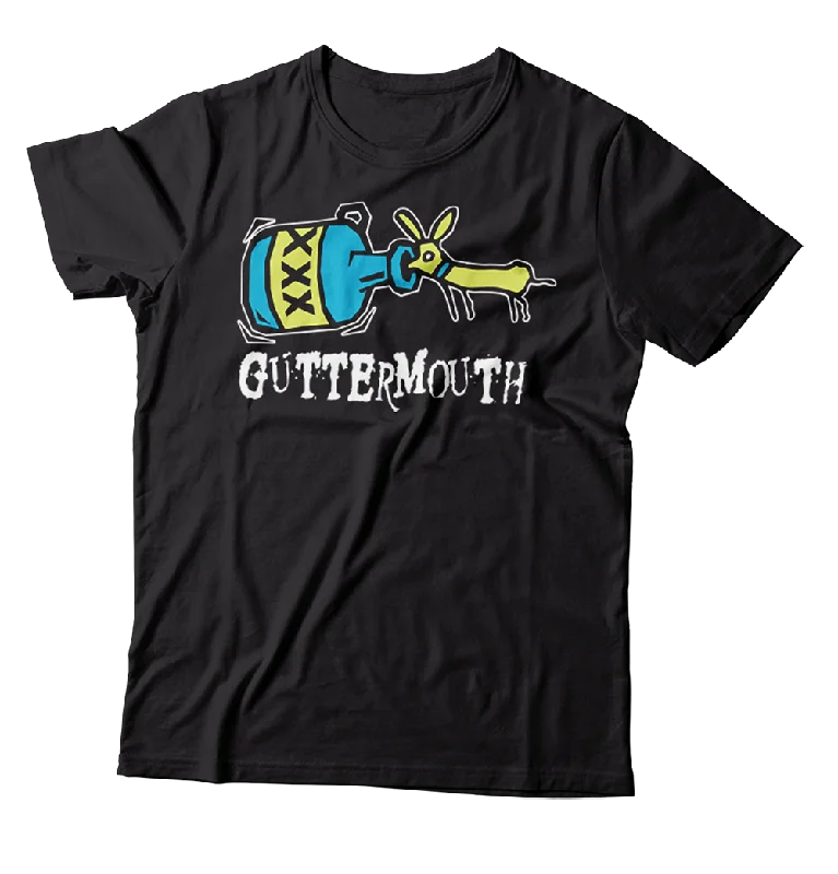 Stylish T-Shirt-GUTTERMOUTH - "Tequila Worm" (Black) (T-Shirt)